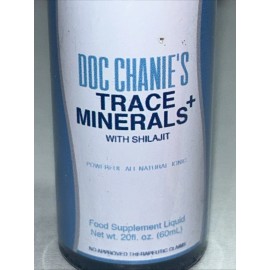 Trace Minerals Research Sealed Essential Trace Minerals With Shilajit 60 mL, Doc Chanie’s