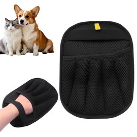 Pet Hair Remover Gloves, 2025 Upgrade Grooming Gloves, Fur Magnetic Glove, Double-Sided Pet Grooming Gloves, Reusable Grooming Gloves for Pets