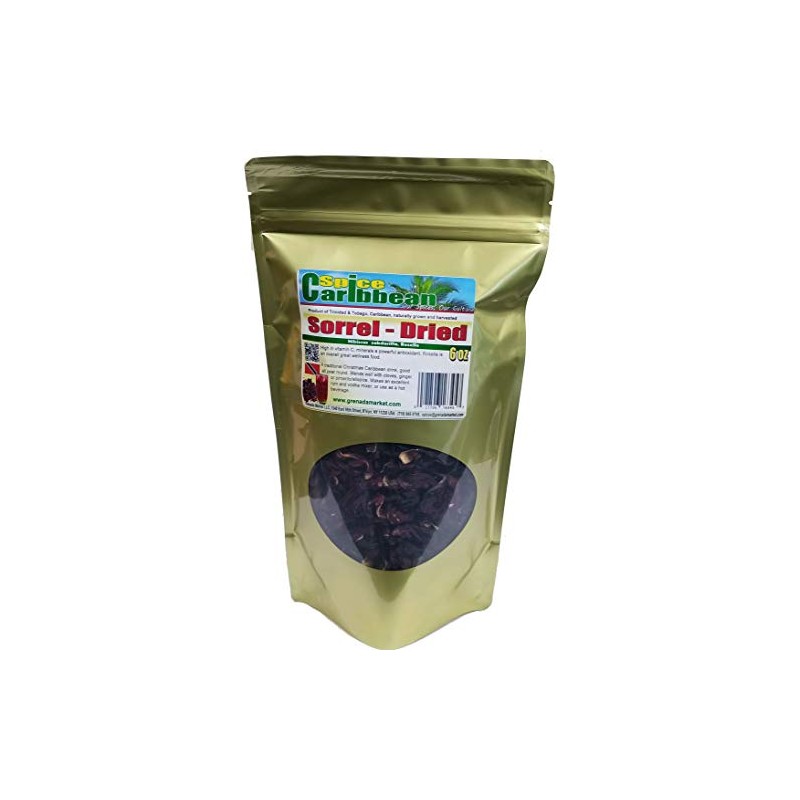 SORREL - DRIED (6 Oz resealable pouch, product of the