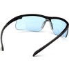 Pyramex Ever-Lite Lightweight Safety Glass Black Frame Infinity Blue H2Max