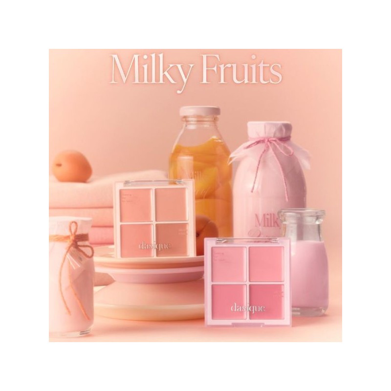 DASIQUE Blending Mood Cheek 10.4g [Milky Fruits Collection], Color:18 Milky