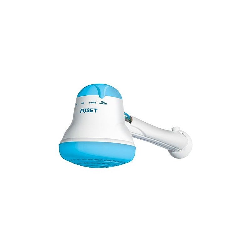 Foset REGEL-4A, Regadera eléctrica de 4 temperaturas 5-3/4" Azul