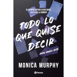 Lancaster 1. Todo lo que quise decir, pero nunca dije