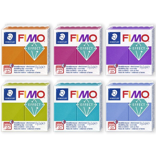 FIMO Soft Polymer Oven Bake Modelling Clay - 57g Blocks