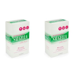 2 x Saugella Cotton Touch Pantiliners - 40 per pack - Pure Hydrophilic Cotton