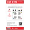 Hot Dot by FireAvert - Stove Top/Range Color Code Stickers
