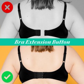 cobee 40 Pcs Assorted Colors Bra Extenders, 3 Hooks Women's Bra Extenders 3 Rows Spacing Bra Extension Strap Soft Bra Strap Clip Extender Bra Clasp