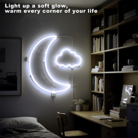 XINGZHI 3.28FT White USB LED Strip Lights with Touch Control, Flexible Neon Rope Light, Cuttable LED Light Strip for Bedroom, Dorm, Under Cabinet, Party, Aesthetic Room Decor, DIY Lighting