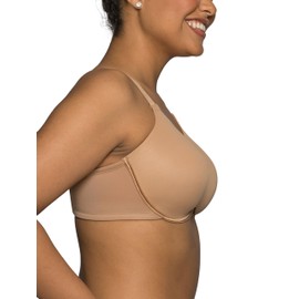 Vanity Fair Women's Full Figure Beauty Back Smoothing Bra, Underwire-Totally Tan, 42C