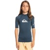 Quiksilver Boy's All Time SS Youth Rash Guard Shirt (Pack