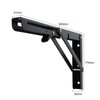 Pack of 2 Folding Bracket Folding Shelf Brackets Angle Shelf
