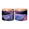 Fabulous Ceramic Pot with Bamboo Lid - Beautiful Ice Layer