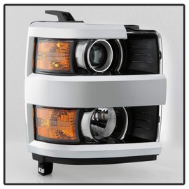 ACANII - For 2015-2019 Chevy Silverado 2500HD 3500HD OE Style Projector Headlight Headlamp Assembly - Passenger Side