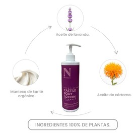 Castile Body Lotion - Lavender by Dr. Natural for Unisex - 16 oz Body Lotion
