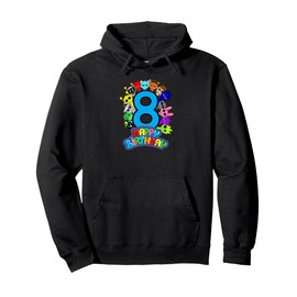 Happy 8th Birthday Sprunky! | Simon Funbot Oren Pinki Pullover Hoodie