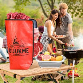 BOIJUKME BBQ Blanket for Resting Meat,Insulated Meat Resting Bag for Smoking Meat Accessories,3 in 1bbq prep tub ，Rest Ez BBQ Blanket,Reusable Meat Resting Bag