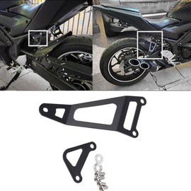 R3 MT 03 25 Motorcycle Rear Pedal Modified Exhaust Bracket For YZFR 25 3 YZFR25 2014-2023 YZFR3 2015-2023 MT03 2015-2023 MT25 2015-2023 Exhaust Bracket
