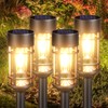 Xmart Solar Outdoor Lights, Bright Up to 10 Hrs Solar