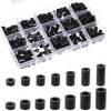 90pcs ABS Round Spacer Washer Assortment Kit, Insulation Column Standoff