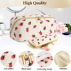 Travel Makeup Bag, #2 Strawberry