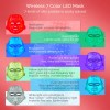 Máscara Belleza Led Facial Terapia 7 Colores Cara Rejuvenece
