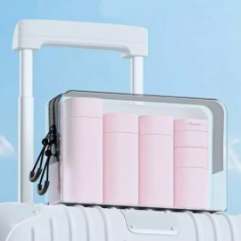 여행용 소분 리필 기획제품 화장품 세트 파우치 트렌드 짐싸기 [GRAY (13731) 파우치] Travel-sized refill cosmetic set pouch trend packing [GRAY (13731) pouch]