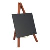 American Metalcraft MNIMKR Mini Chalkboard, Mahogany, Pack of 3