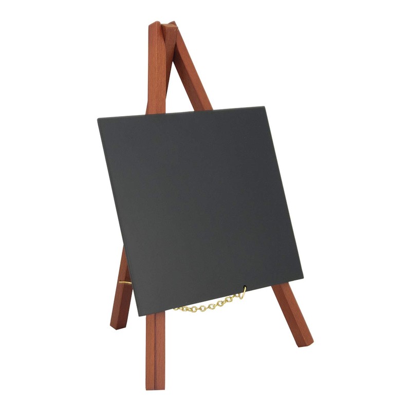 American Metalcraft MNIMKR Mini Chalkboard, Mahogany, Pack of 3