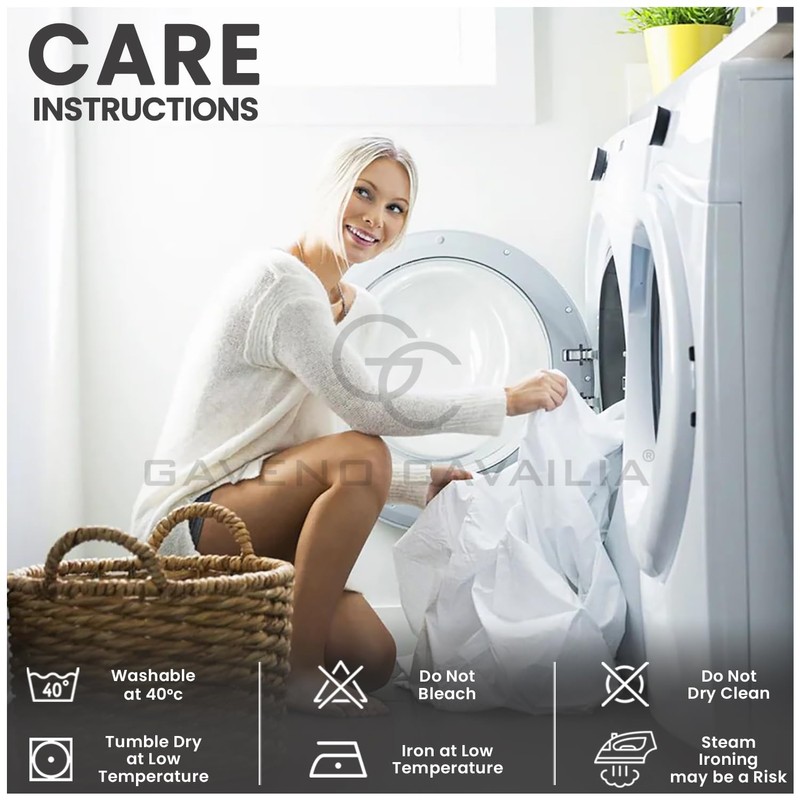 Plain King Size Fitted Sheets - Polycotton 25cm Deep Fitted