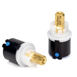 RP60400 Cartridge Replacement Valve Stem for Delta Hot and Cold Delta Two Handle Diamond Seal Technology Bathroom Shower Sink Bathtub and Beverage Replacement Cartridge(1 Pair)