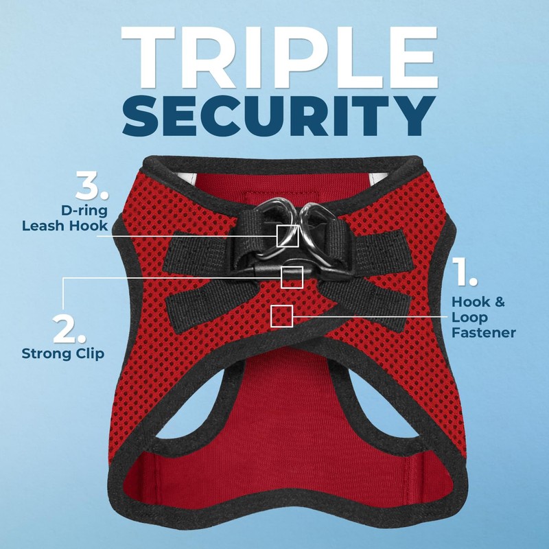 Best Pet Supplies - All Weather Mesh, Reflective, No Pull