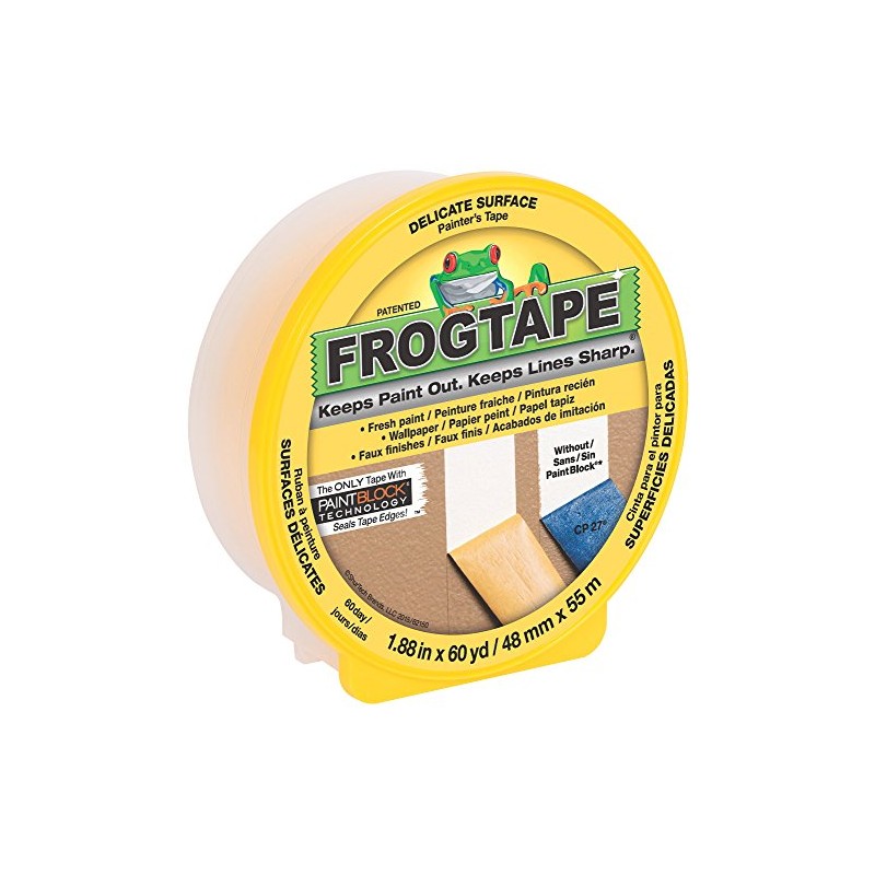 FROGTAPE CF 160 Multi-Use Painter's Tape with PAINTBLOCK for Delicate