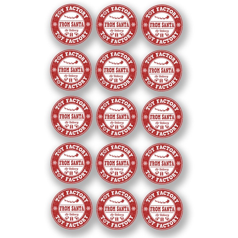 2 x A4 Sheets - North Pole Air Mail &