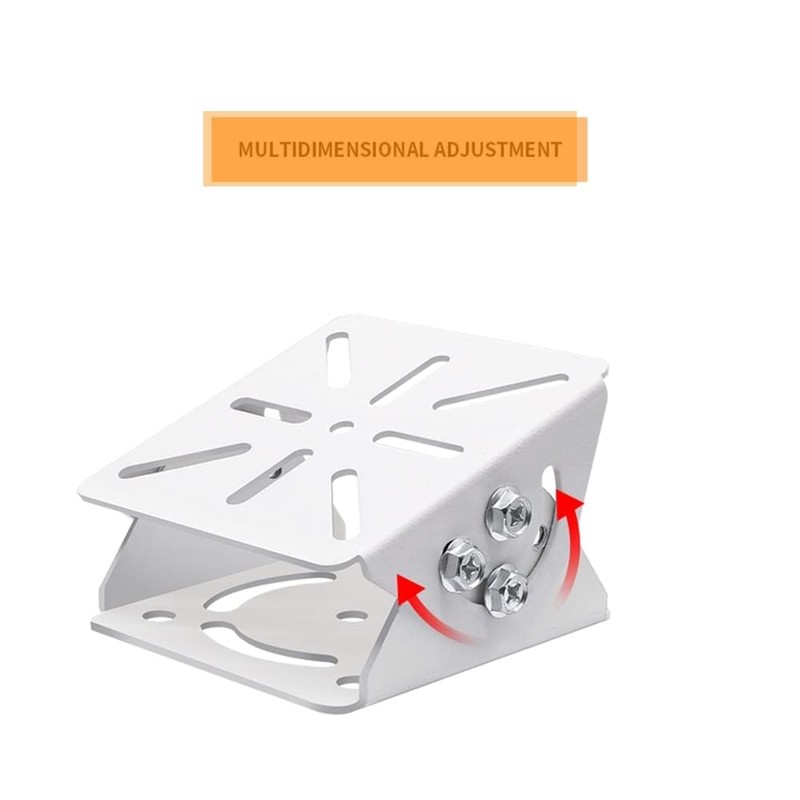 Coolotic 2-Set CCTV Security Camera Universal Pole Mounting Mount Bracket