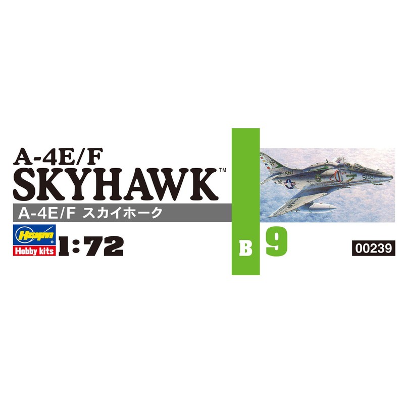 Hasegawa 1/72 US Navy A-4E/F Skyhawk Plastic Model B9