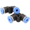3 mm IQS Pneumatic Connector 90° Hose Connector Compressed Air