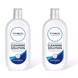 Tineco 2L Floor Cleaning Liquid 33.8 OZ x 2 for iFLOOR and FLOOR ONE Vacuums