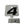 MX500/MX650 Number Plate w/ Screw
