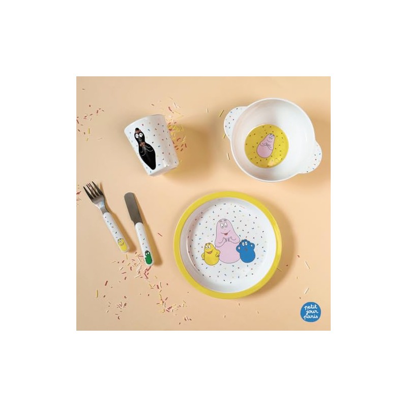 Barbapapa Baby Plate Diameter 18 cm