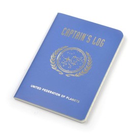 Unemployed Philosophers Guild Star Trek Captain's Log Large Notebook