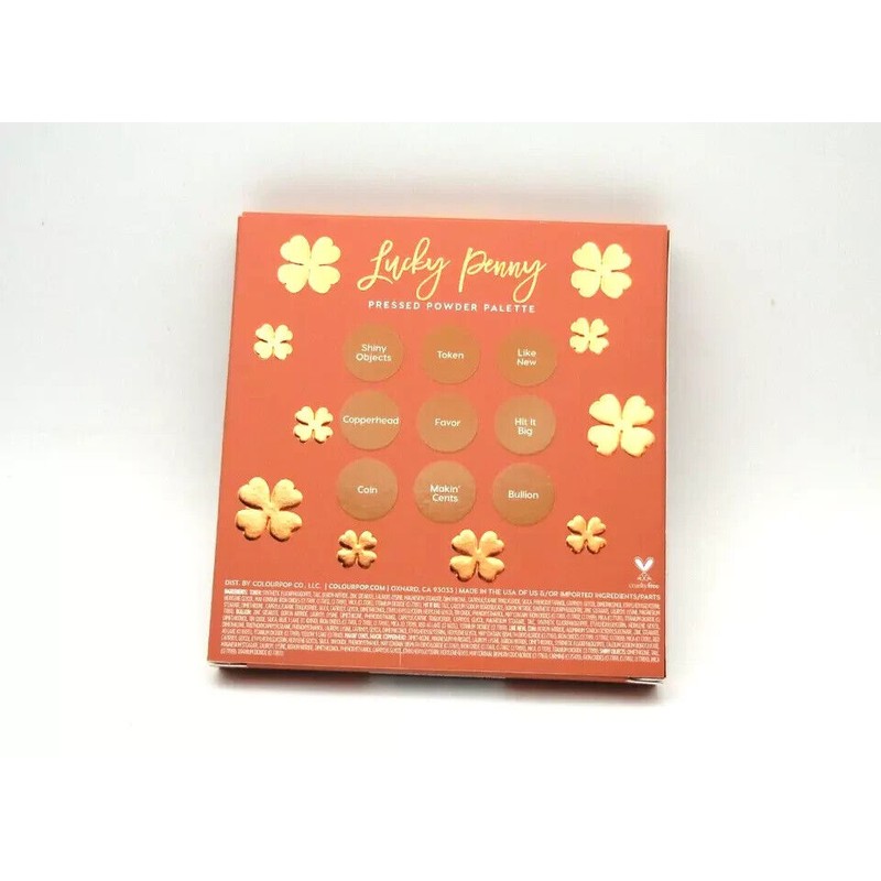 COLOURPOP LUCKY PENNY PRESSED POWDER EYESHADOW PALETTE 9.00G / 0.3