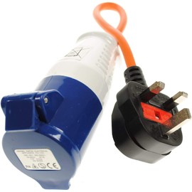 Motionperformance 230v UK Hook Up Adapter - Caravaning and Camping in the UK