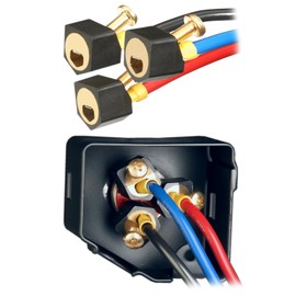 Quik QT2812 QwikLug Compressor 3 Terminal Repair Kit Lugs/Bag 12 AWG - 2ft Leads with Nut