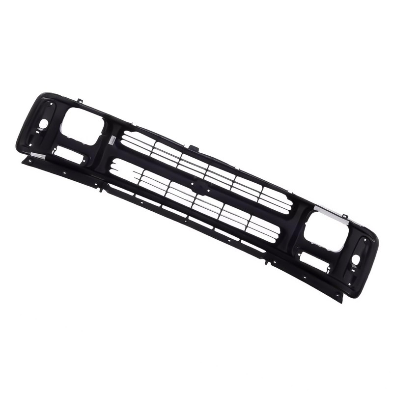 LOSTAR Front Upper Bumper Cover Grille & Skid Plate Primed