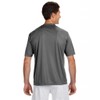 A4 Mens Cooling Performance Crew T-Shirts Graphite