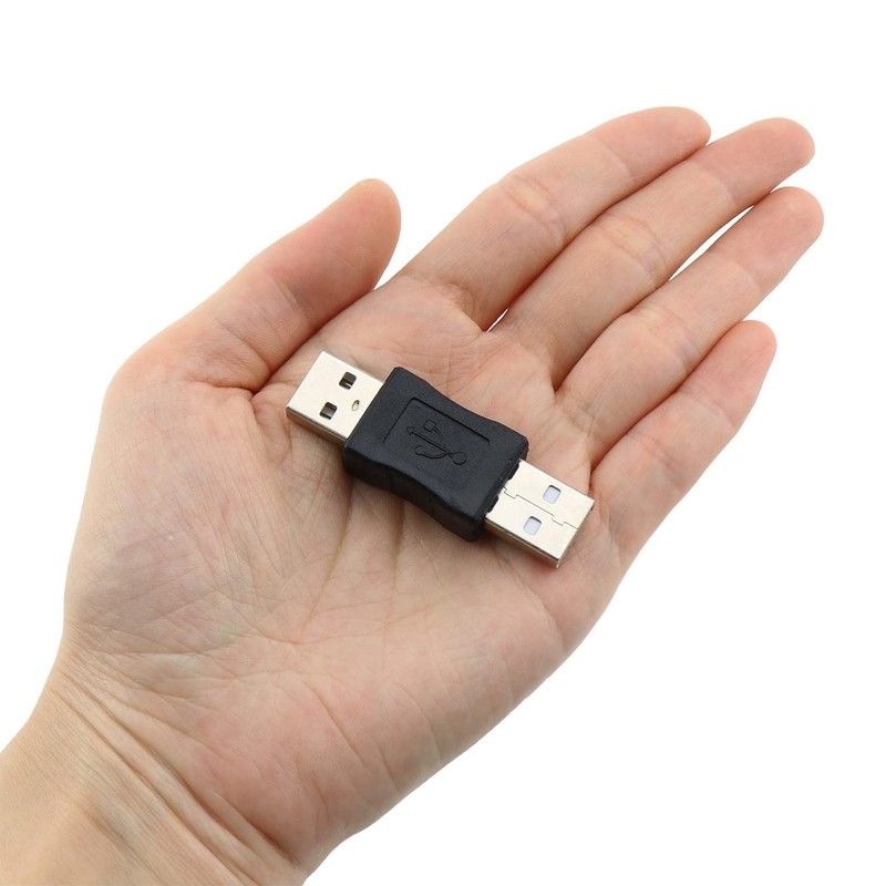 ZZHXSM 2PCS USB Adapter USB Male to USB Male Gender