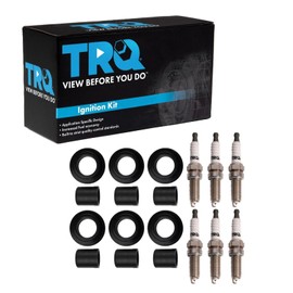 TRQ Spark Plug Kit 6 Piece Iridium Spark Plugs Compatible with 2012-2014 Acura TL 2011-2017 Honda Odyssey 2012-2015 Pilot