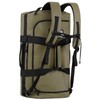 MIER 90L Water Resistant Backpack Duffle Heavy Duty Convertible Duffle