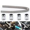 WENJTP Universal 48-inch Flexible Radiator Hose Kit with 1-3/4", 1-1/2",