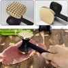 Kitchen Meat Tenderizer,Heavy Duty Manual Hammer Mallet Tool,Meat Hammer Used